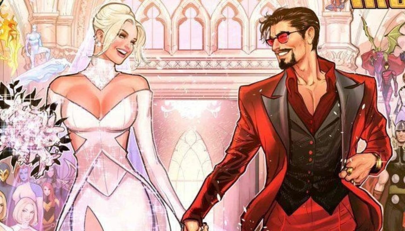 Casamento Tony Stark e Emma Frost